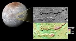 Luna di Plutone Caronte