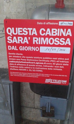 Cabina telefonica