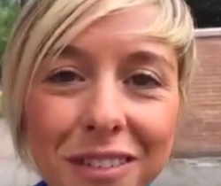 Nadia Toffa salute