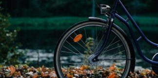 Bicicletta caduta