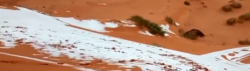 Algeria deserto neve