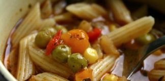 Ritiro minestrone verdure