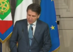 Presidente del consiglio Giuseppe Conte