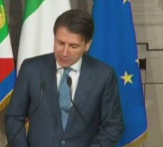 Presidente del consiglio Giuseppe Conte