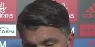 Rino Gattuso tecnico rossoneri