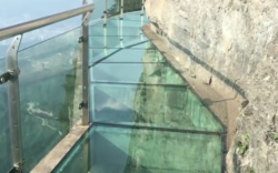 Cina parco nazionale della Tianmen Mountain a Zhangjiajie