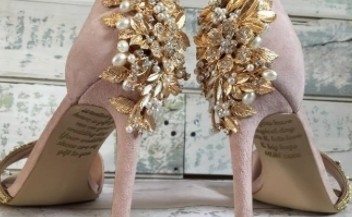 Mamma messaggi d'amore inciso suole scarpe