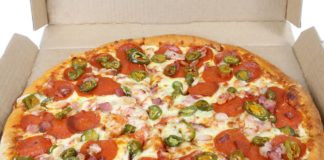 Pizza ordinata in Nigeria da Londra