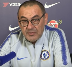 Maurizo Sarri tecnico Chelsea