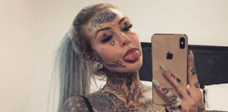 Amber Luke ragazza serpente