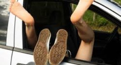 Amore in auto