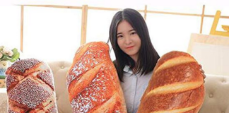 Cuscino a forma di pane