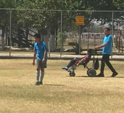 Figlio disabile calcio