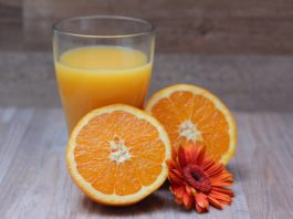 Succo di arancia