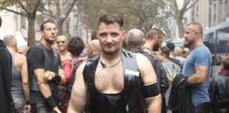 Uomo membro gigante