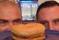 Hamburger Mc donald's