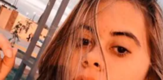 Ragazza argentina folgorata